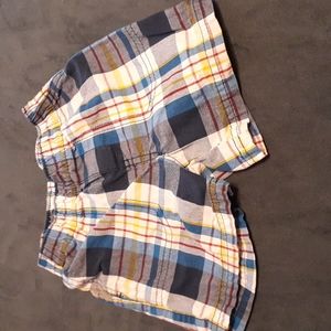 Circo 12M plaid shorts